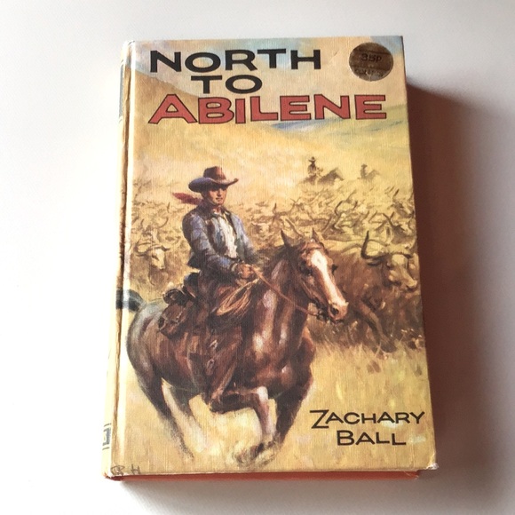 North To Abilene book by Zachary Ball 1970 hardcover Seagull Library Collins - Picture 1 of 10